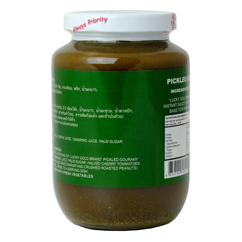 Lucky Gold Pickled Gouramy Fish Extract 500ml Back