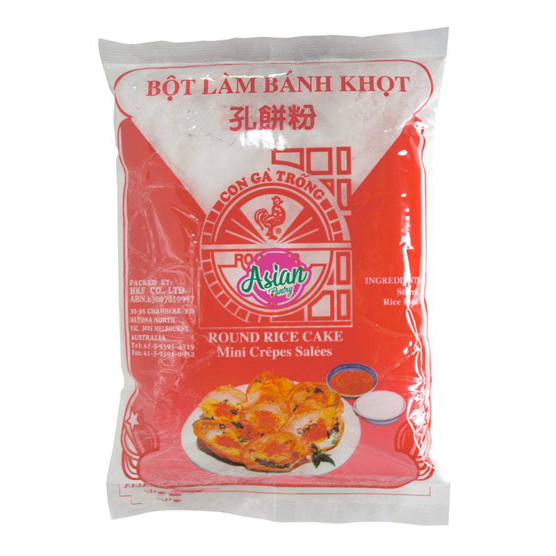 Rooster Round Rice Cake Flour 340g Front