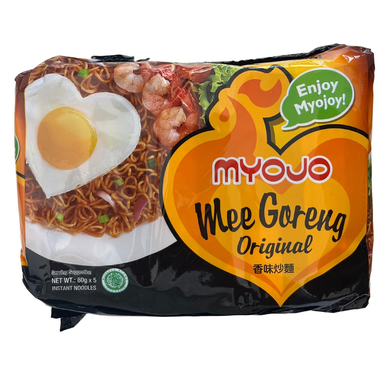 Myojo Mee Goreng Original Noodle 5 pack 400g Front