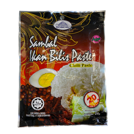 Richmond Brand Sambal Ikan Bilis Paste 250g Front