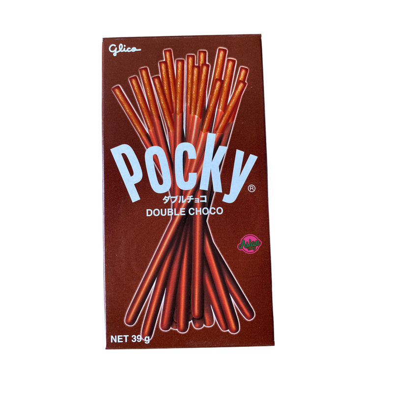 Pocky Double Chocolate Flavour 39g Front