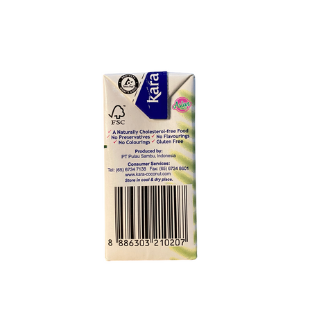 Kara Coconut Cream 200ml Back