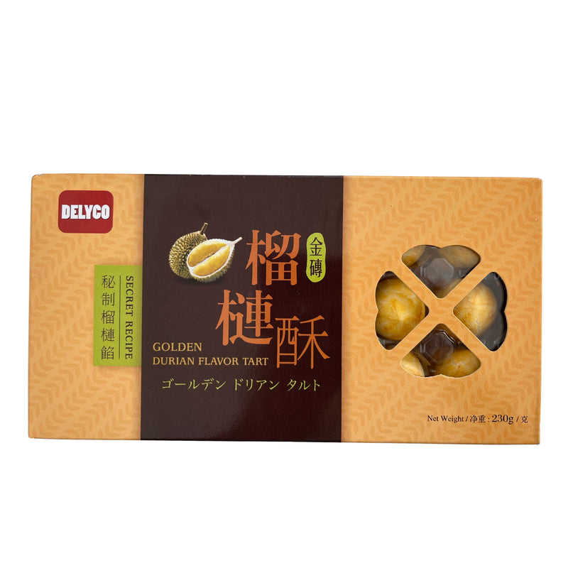 Delyco Golden Durian Flavor Tart 230g
