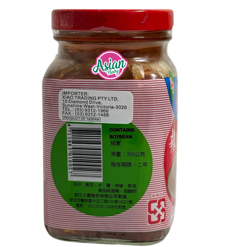 Sze Chuan Hot Beancurd Preserve in Jar 300g