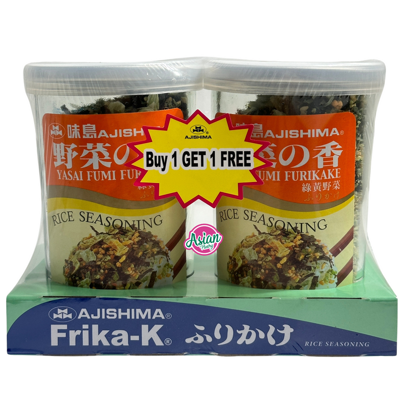 Ajishima Rice Seasoning Yasai Fumi Furikake *BUY ONE GET ONE FREE* 50gx2
