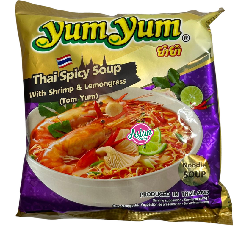 Yum Yum Thai Spicy Soup with Shrimp & Lemongrass (Tom Yum) Noodles 100g