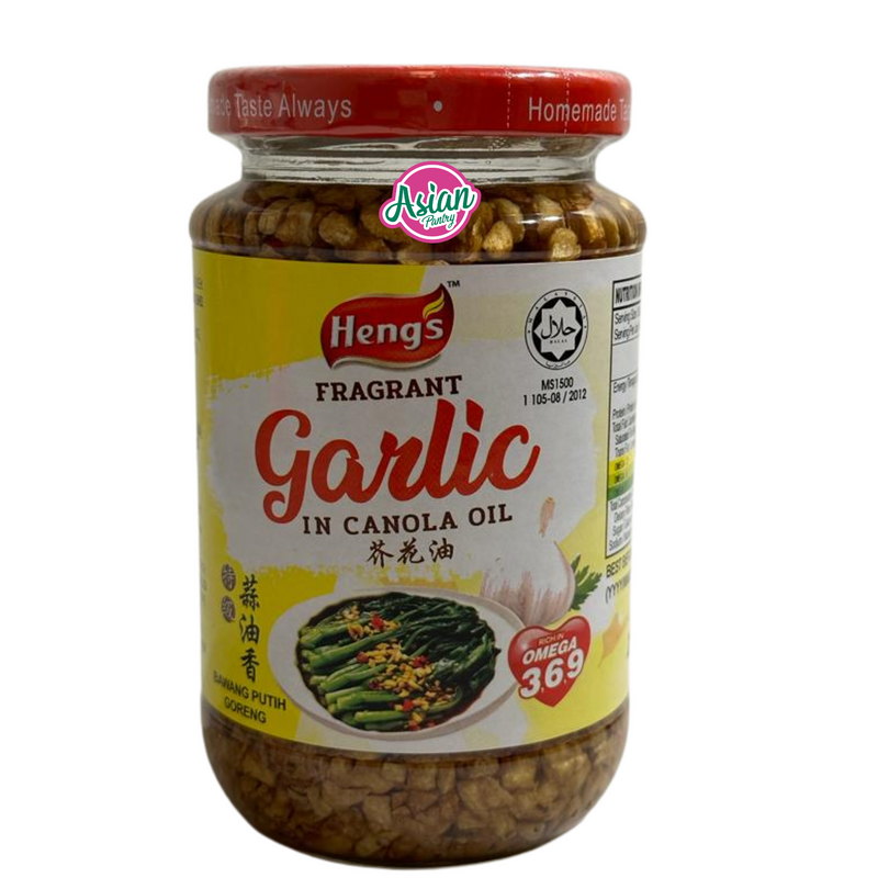 Heng's Fragrant Garlic in Canola Oil  300g