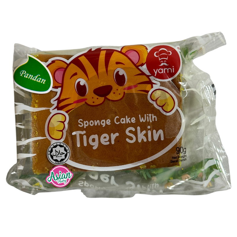 Yami Sponge Cake with Tiger Skin Pandan 90g.