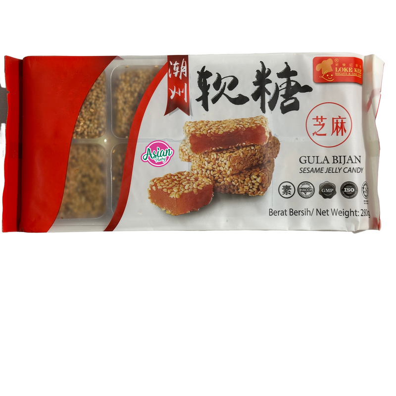 Loke Kee Gula Bijan Sesame Jelly Candy  280g