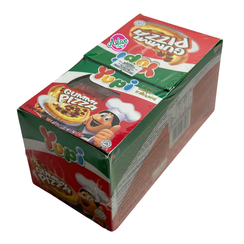 Yupi Mini Gummi Pizza 12 pcs 168g