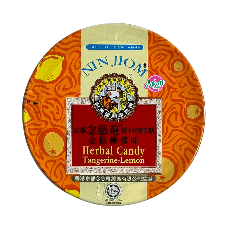 Nin Jiom Herbal Candy Tangerine-Lemon 60g