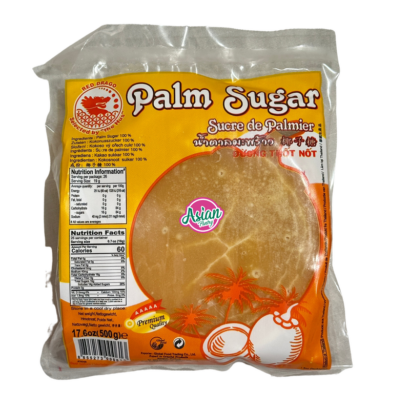 Red Drago Premium Quality Palm Sugar  500g