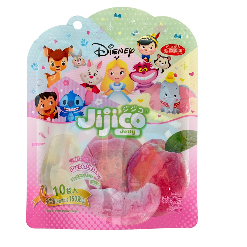 Disney Princess Jijico Jelly Peach Flavour 10 pcs 150g