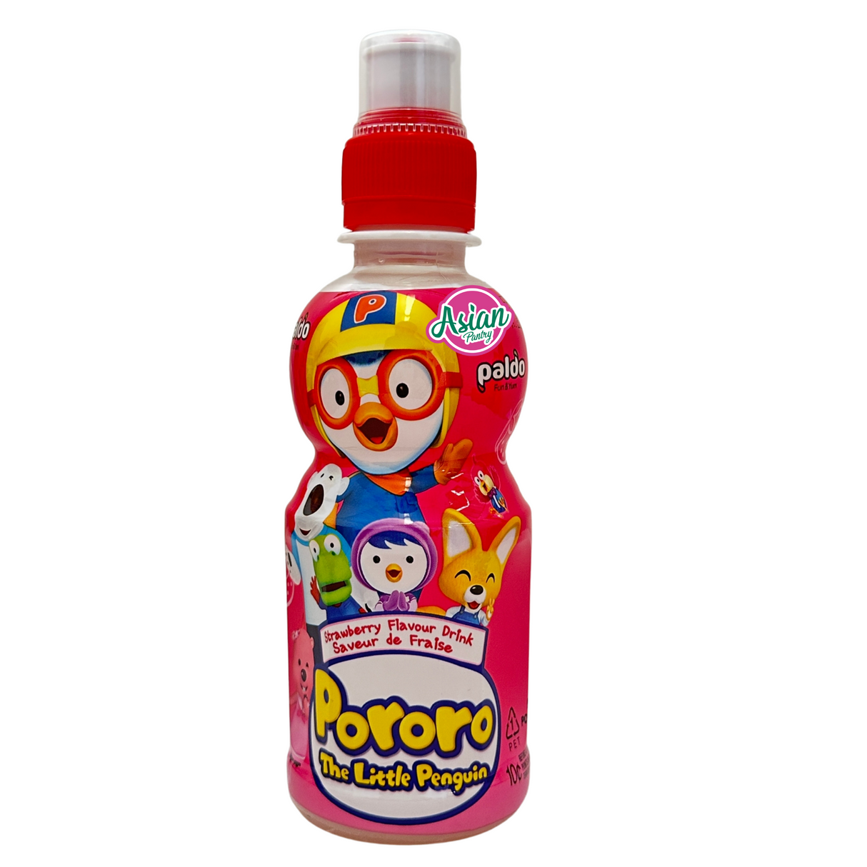 Paldo Pororo Strawberi-Merah 235ml