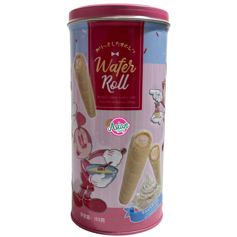 Disney Wafer Roll Ice Cream Flavour 125g