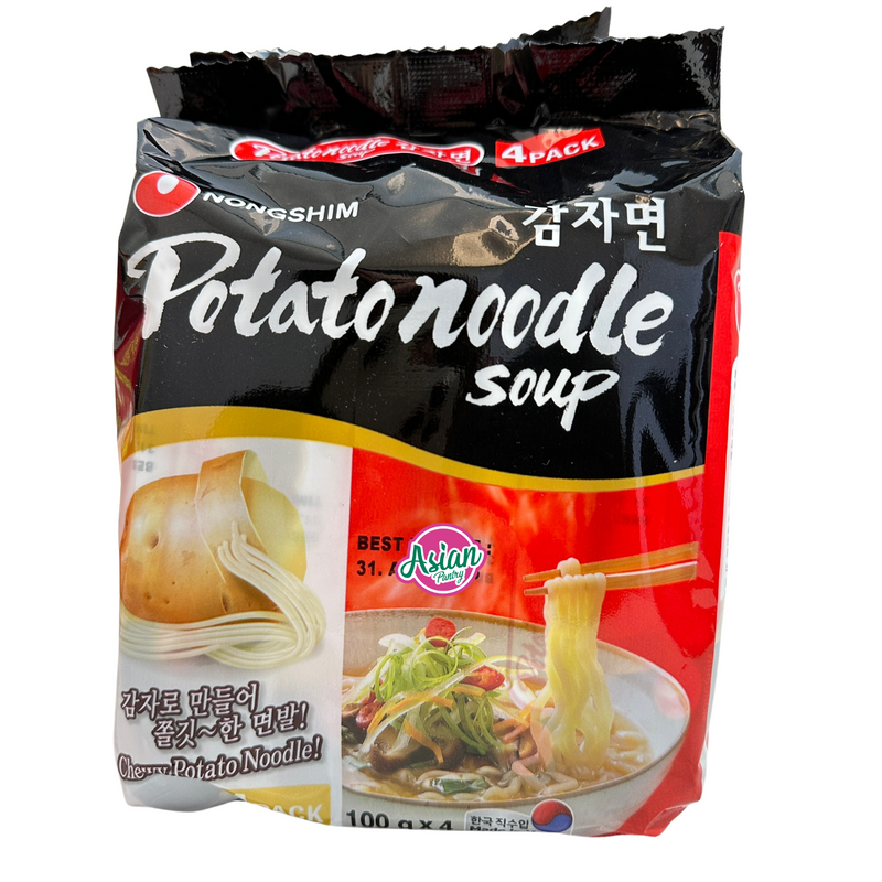 Nongshim Potato Noodle Soup 4pk  400g
