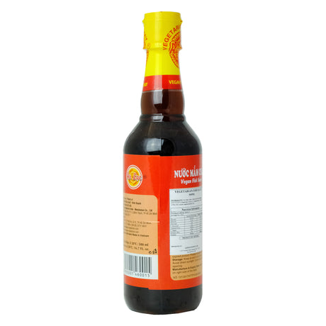 Au Lac Vegan Fish Sauce 500ml Back