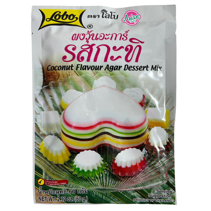 Lobo Coconut Agar Dessert Mix  60g