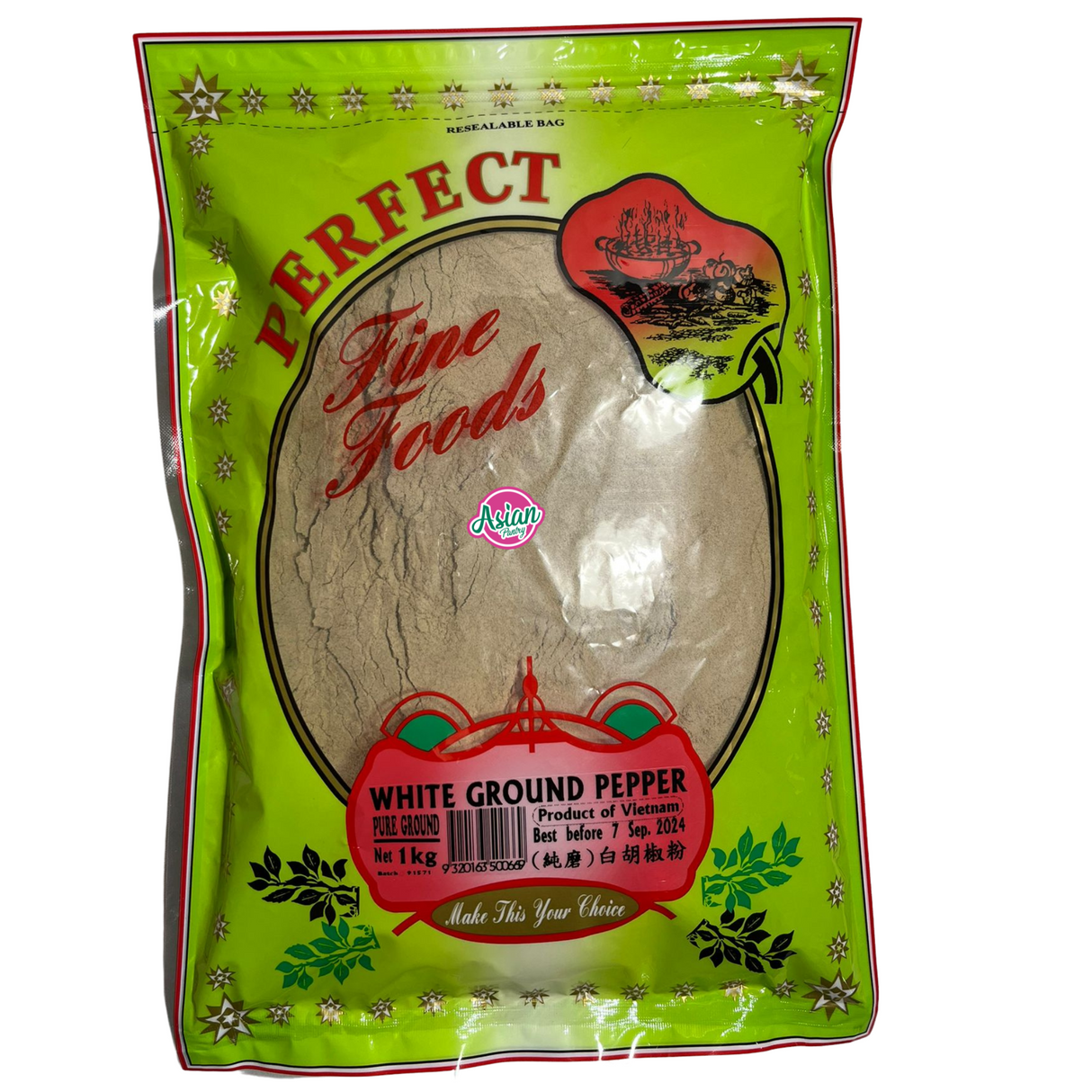 Makanan Halus Sempurna Lada Putih 1000g