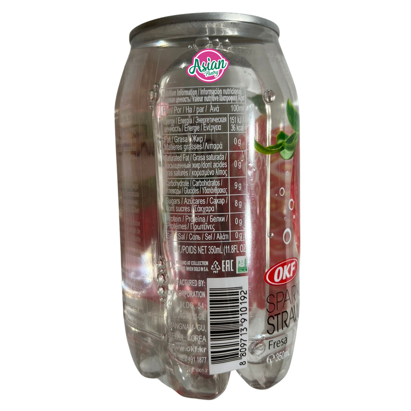 OKF Sparkling Strawberry Drink 350ml