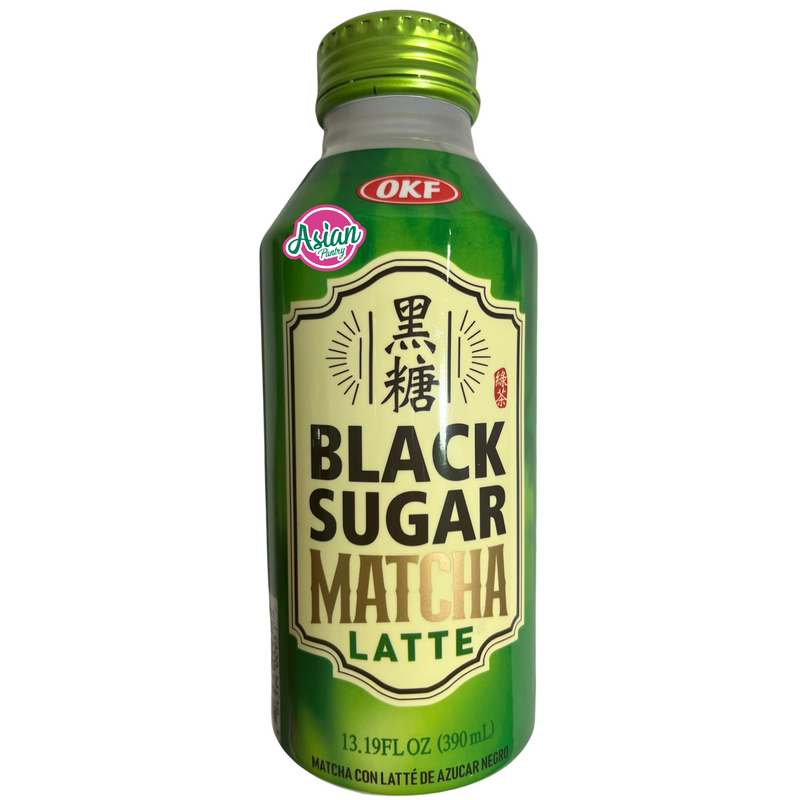 OKF Black Sugar Matcha Latte Drink 390ml