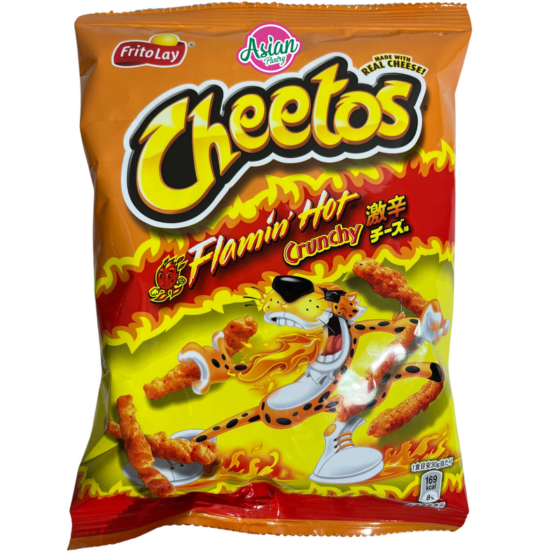 Fritolay Cheetos Cheese Flamin Hot Crunchy Flavor 75g