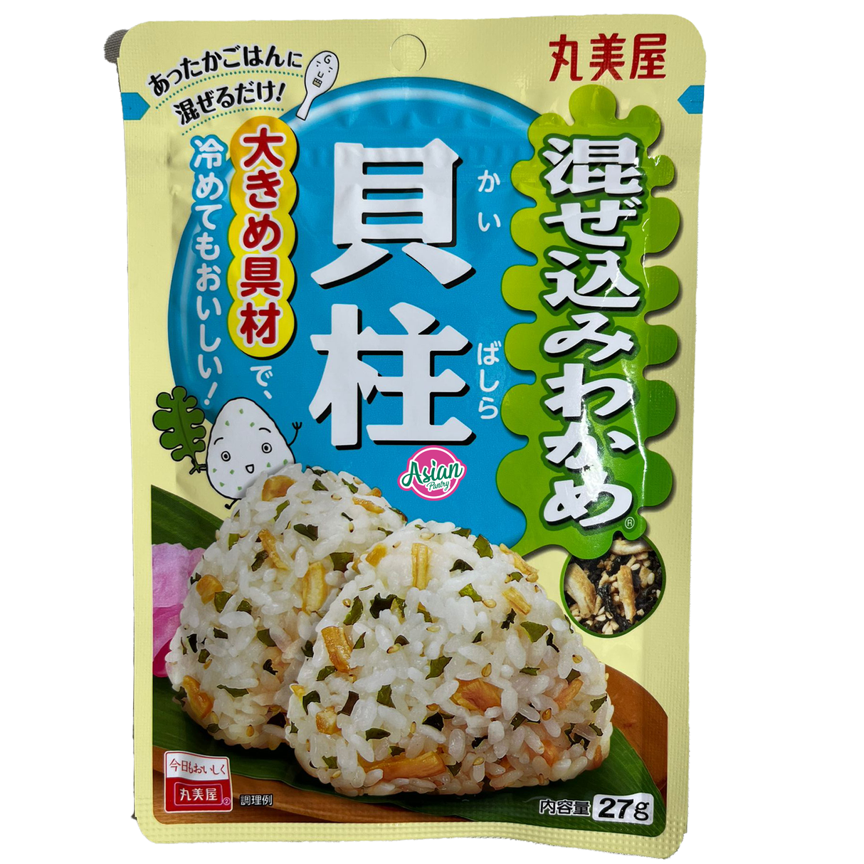 Marumiya Furikake Mix Wakame Scallop (Perasa Beras) 27g