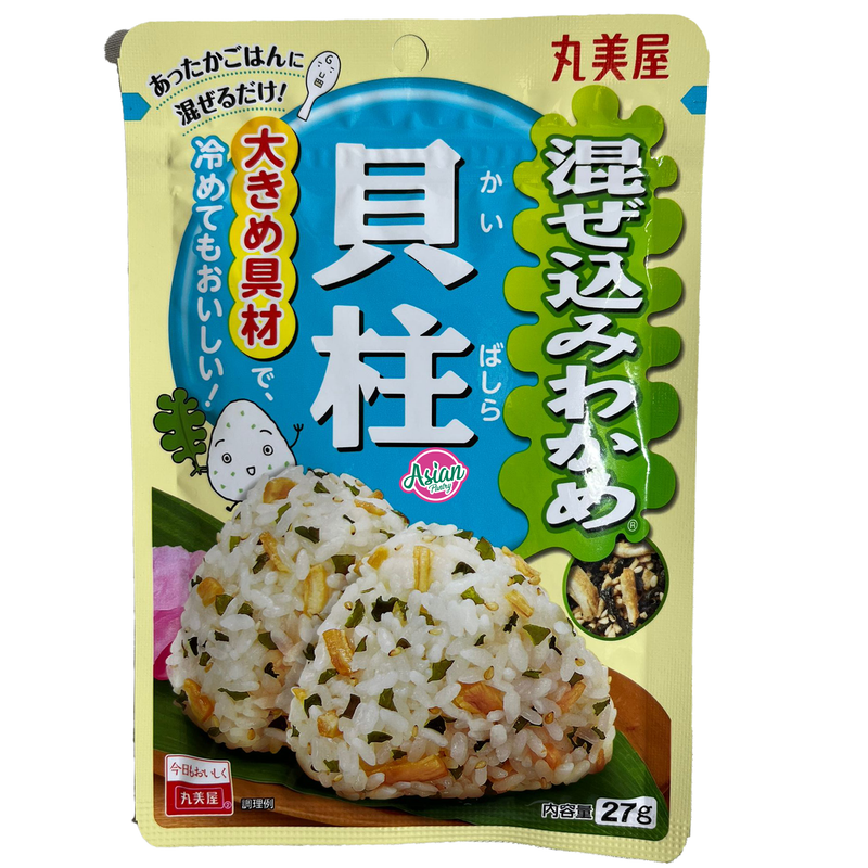 Marumiya  Furikake Mix Wakame Scallop (Rice Seasoning) 27g