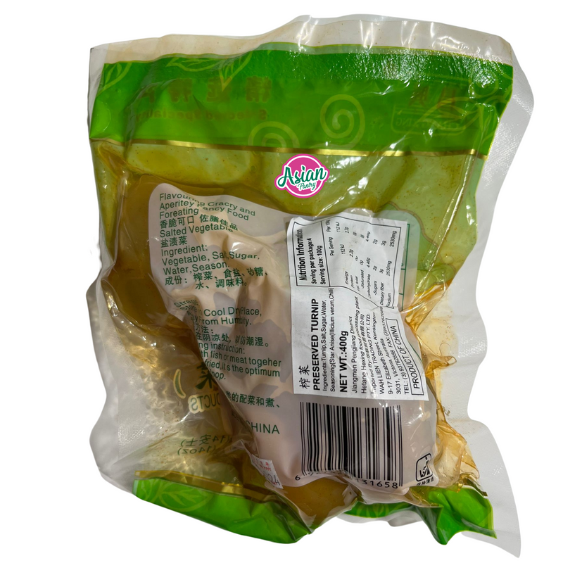 Chang Xing  Preserved Turnip  400g