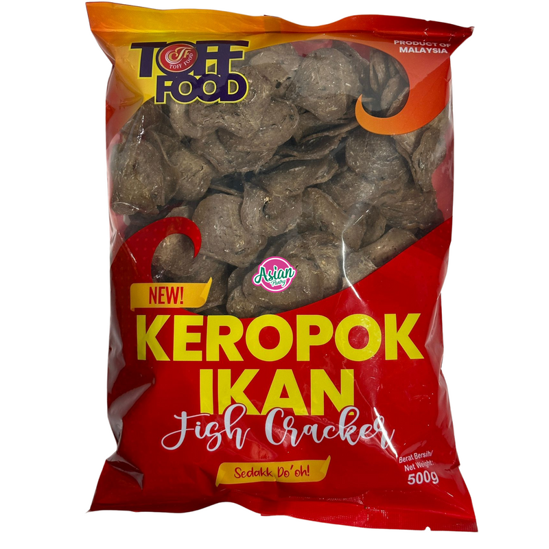 Toff Food Keropok Ikan Fish Crackers 500g