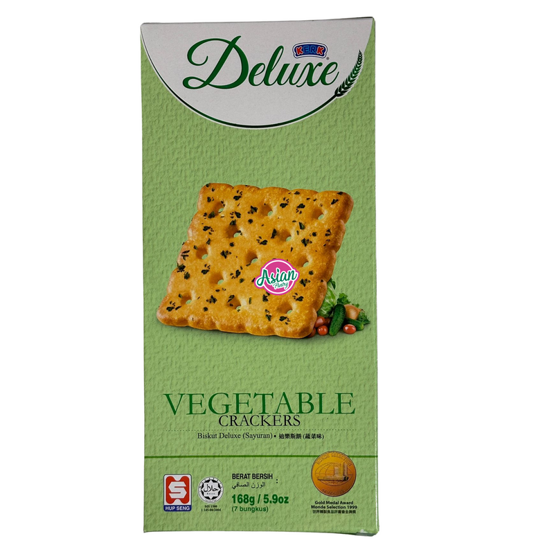 Deluxe Vegetable Crackers (Biskut Sayuran) 168g