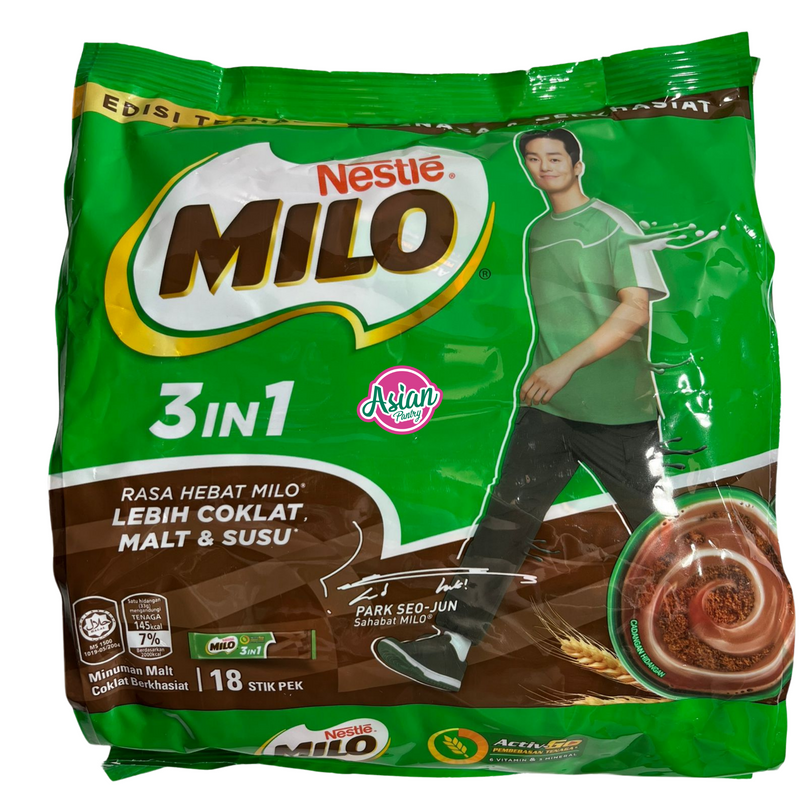 Nestle Milo 3 in 1 Active-Go 18 Sticks 594g