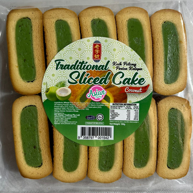 Yin Kwee Traditional Sliced Cake Coconut Flavour  120g