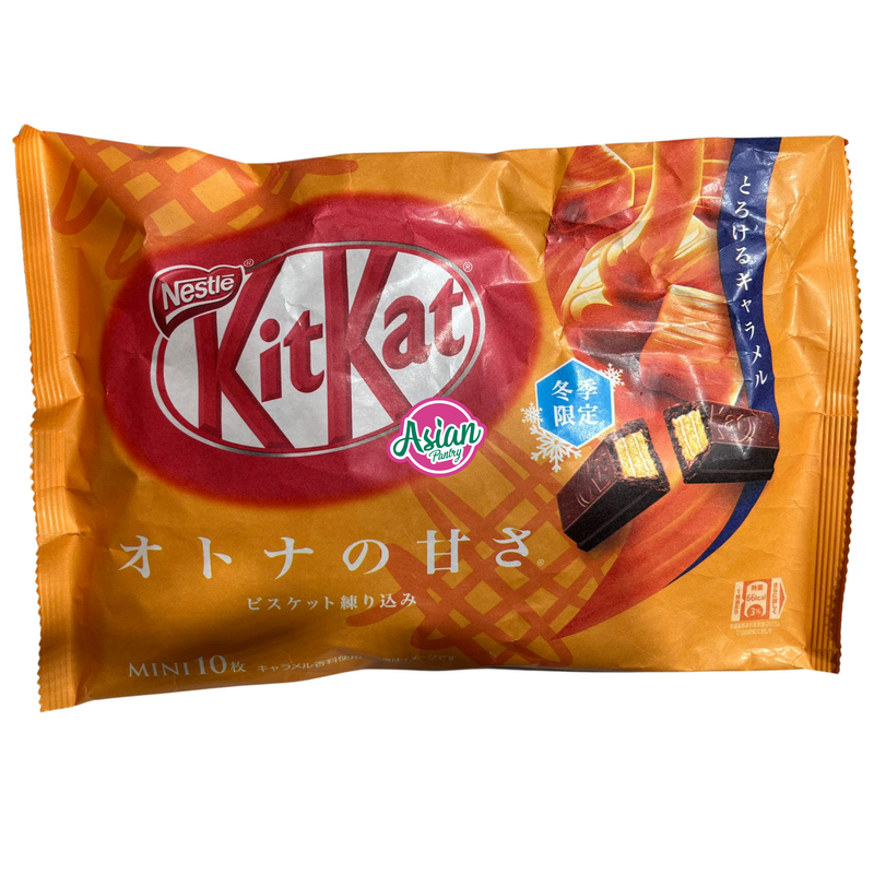 Nestle Kit Kat Mini Wafer Chocolate ONA Caramel 10pcs 116g