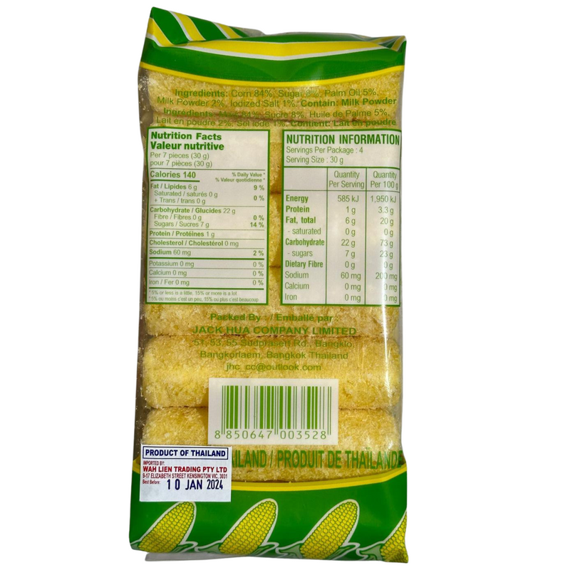 JHL Corn Roll Mais Snack 114g