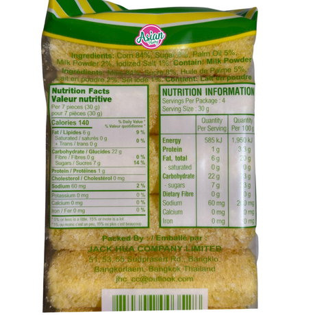 JHL 玉米卷 更多零食 114g
