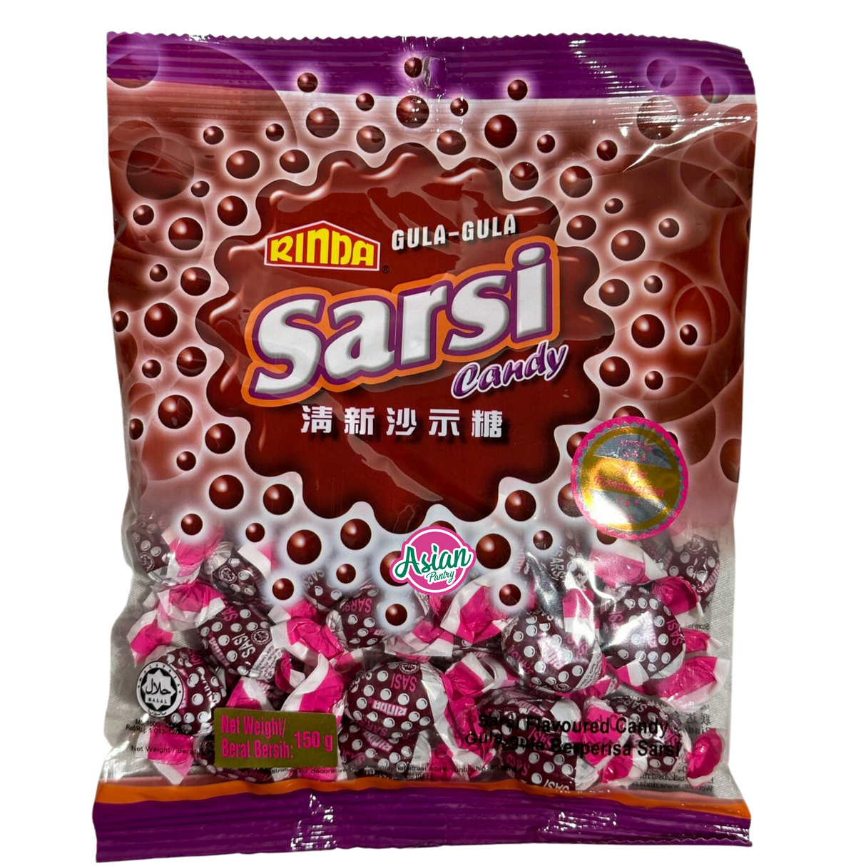 Rinda Gula-Gula Sarsi Candy 150g
