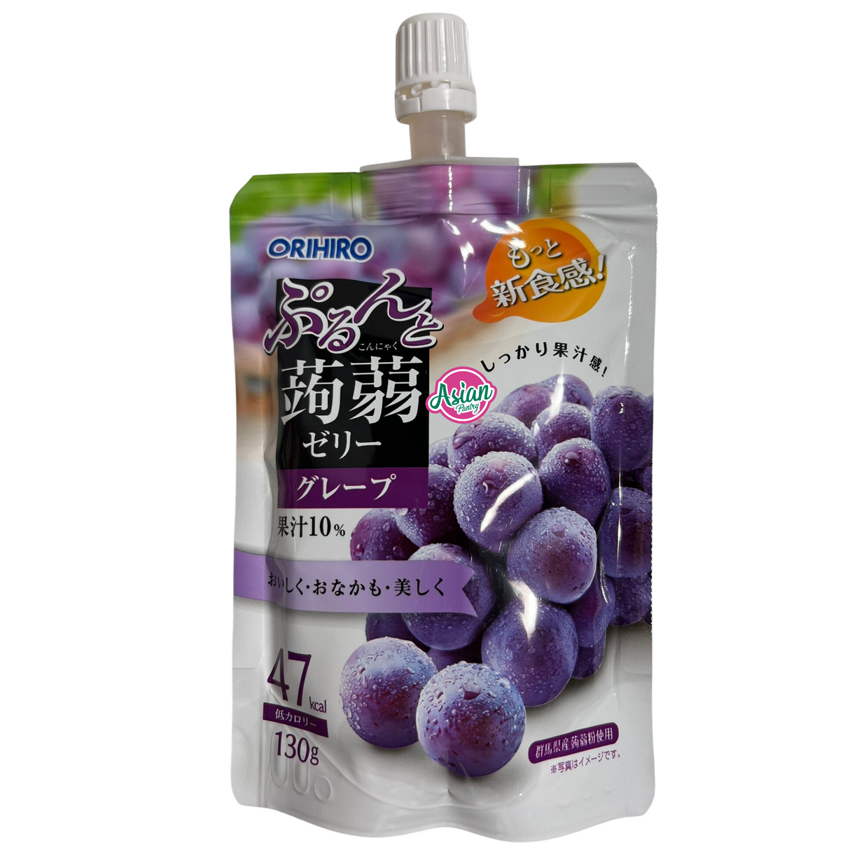 Orihiro Konjac Jelly Grape (Berdiri) 130g