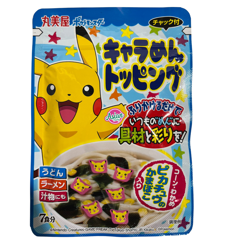 Marumiya Pokemon Character Noodles Topping Calendar 14g