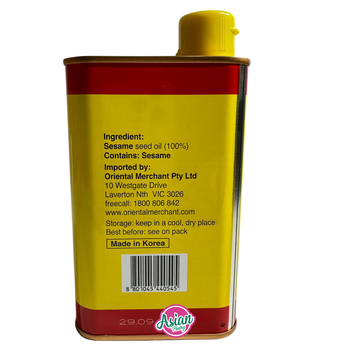 Ottogi 100% Pure Roasted Sesame Oil 500ml