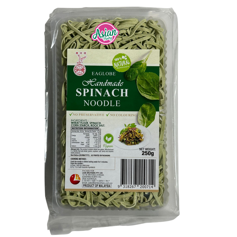 Eaglobe Handmade Spinach Noodle 250g