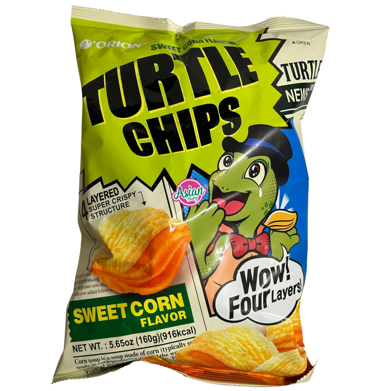 Orion Turtle Sweet Corn Chips 160g