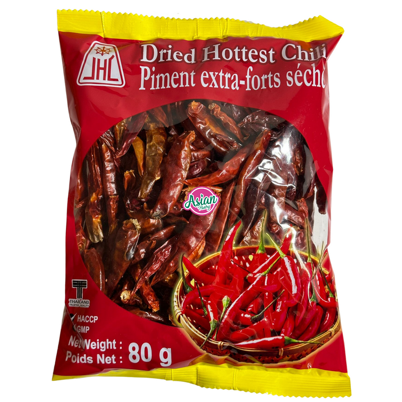 JHL Dried Hottest Chili  80g
