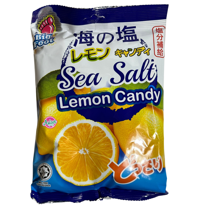 Big Foot Sea Salt Lemon Candy 150g