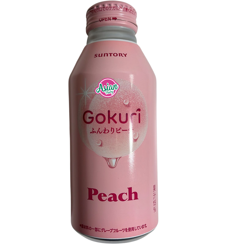 Suntory Gokuri Funwari Peach Bottle Can 400g (Best Before 30/11/23)