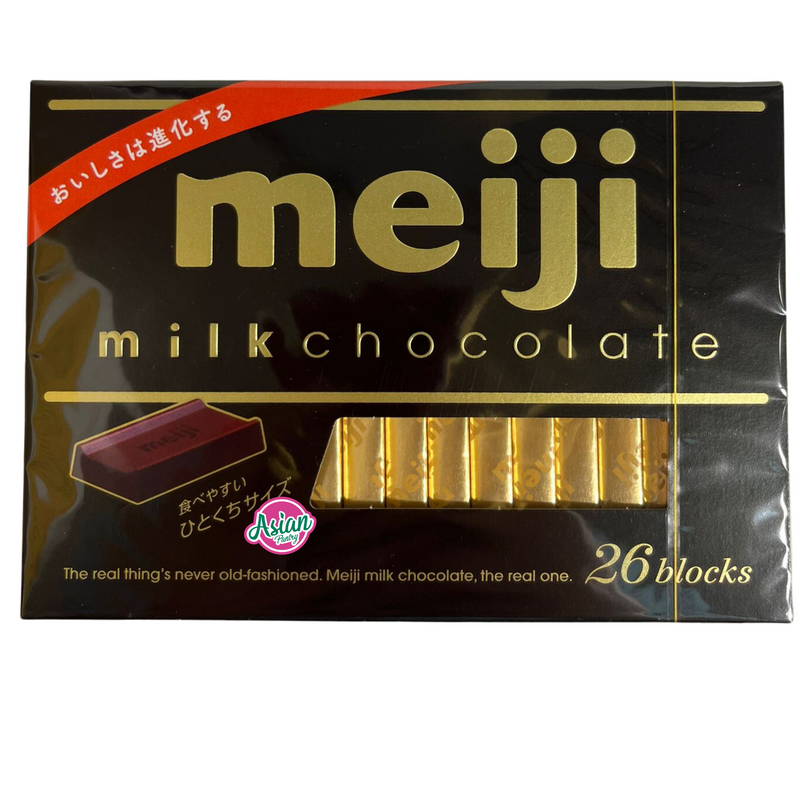 Meiji Milk Chocolate Box  26 Blocks 120g