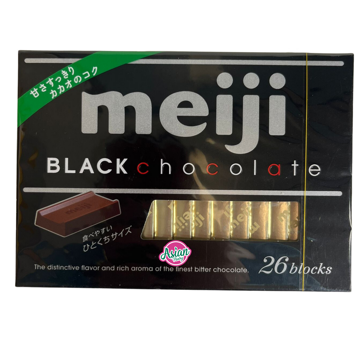 Meiji Black Chocolate Box 26 Blocks 120g