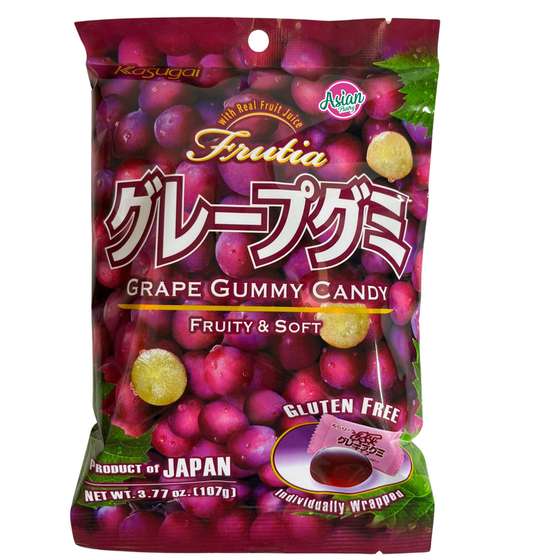 Kasugai Grape Gummy Candy  107g