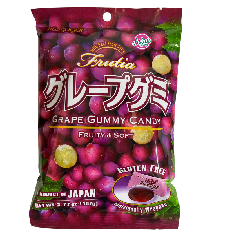 Kasugai Grape Gummy Candy 107g