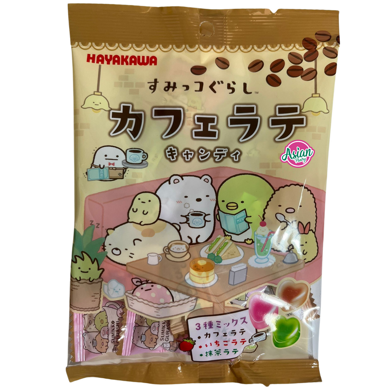 Hayakawa Sumikkogurashi Latte Candy 68g